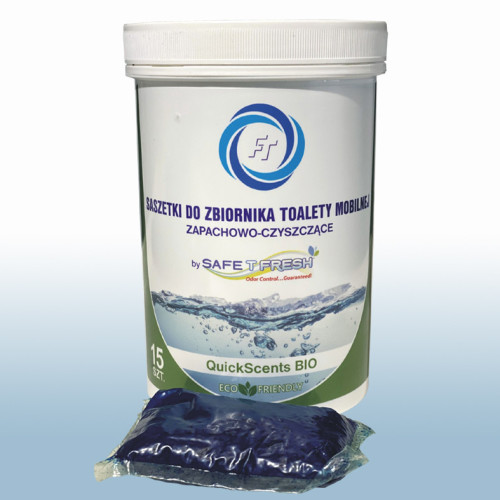 Kapsułki zapachowo-czyszczące do toalet turystycznych FT - BIO