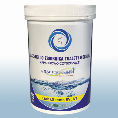 Saszetki zapachowo-czyszczące do toalet w kamperach  FT - EVENT