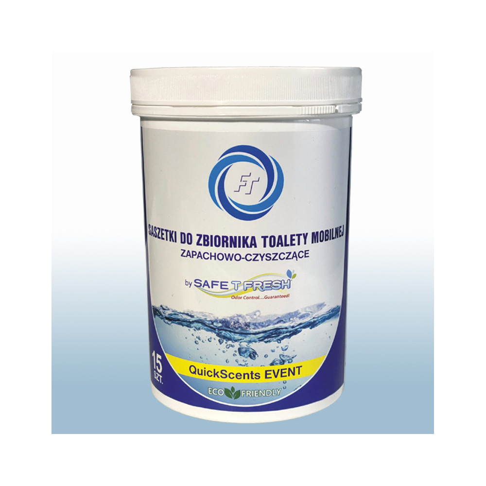 Saszetki zapachowo-czyszczące do toalet w kamperach  FT - EVENT