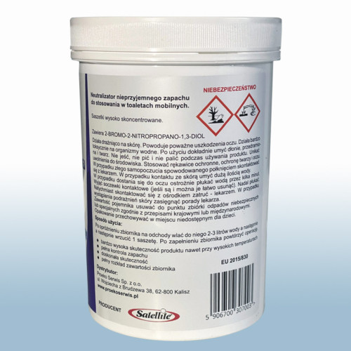 Saszetki zapachowo-czyszczące do toalet w kamperach  FT - EVENT