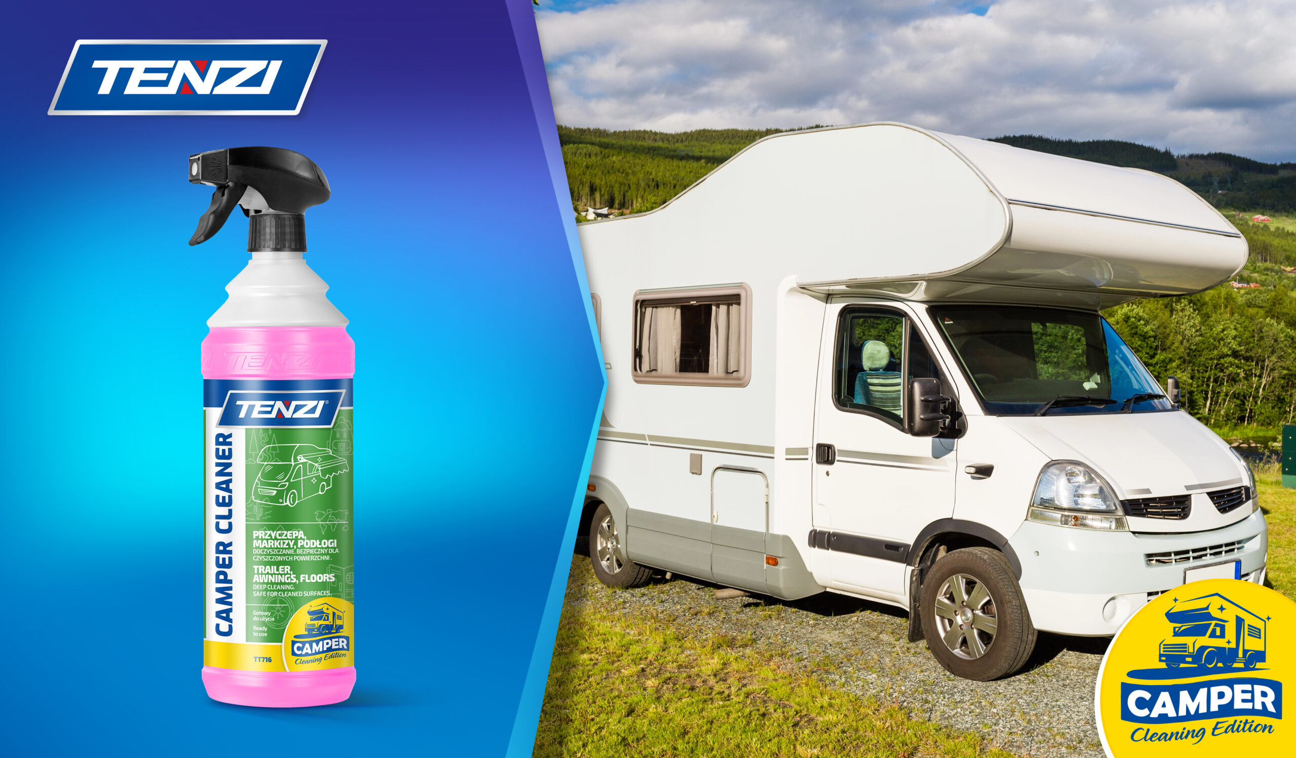 camper cleaner opis