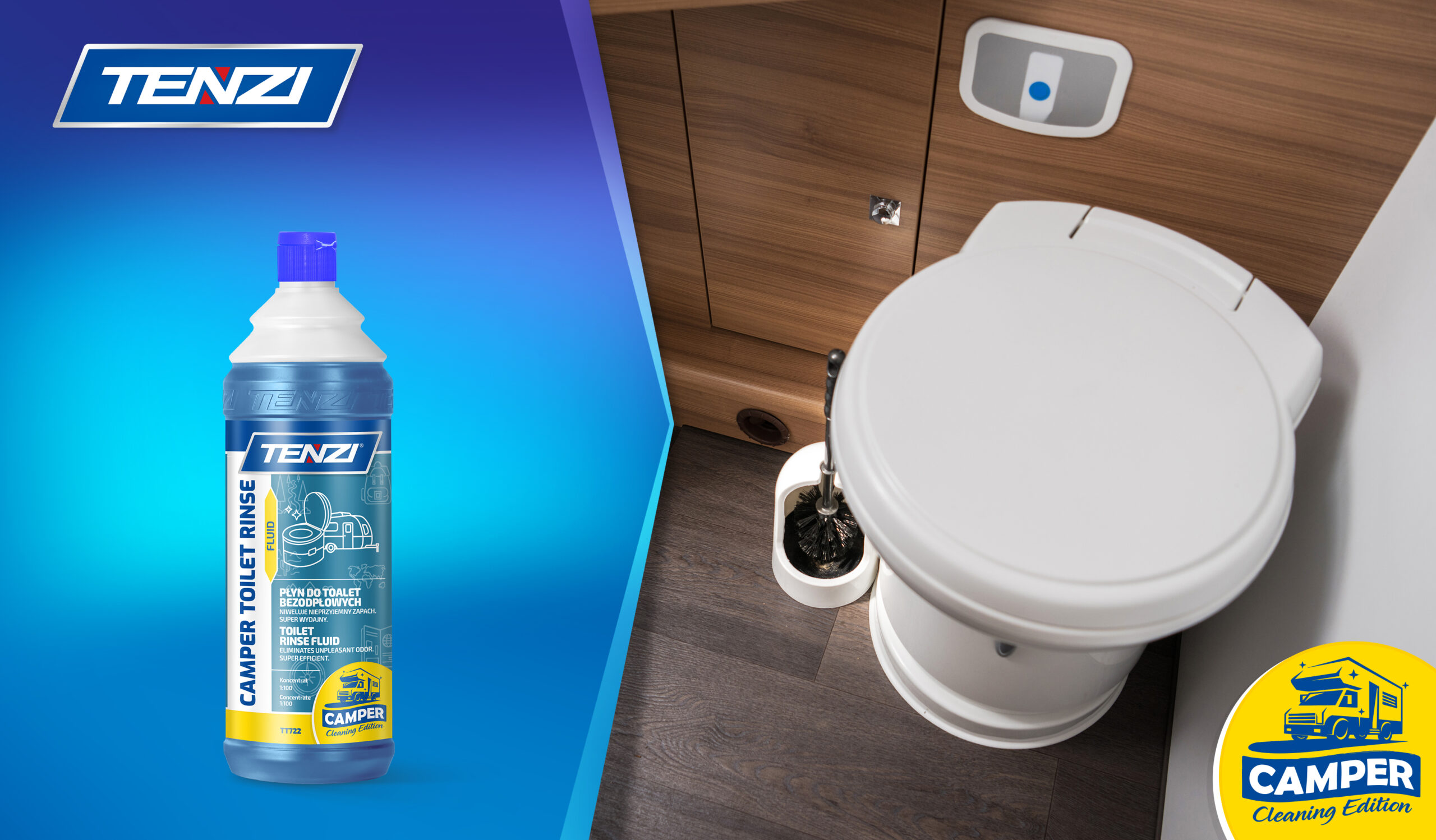 camper toilet rinse opis