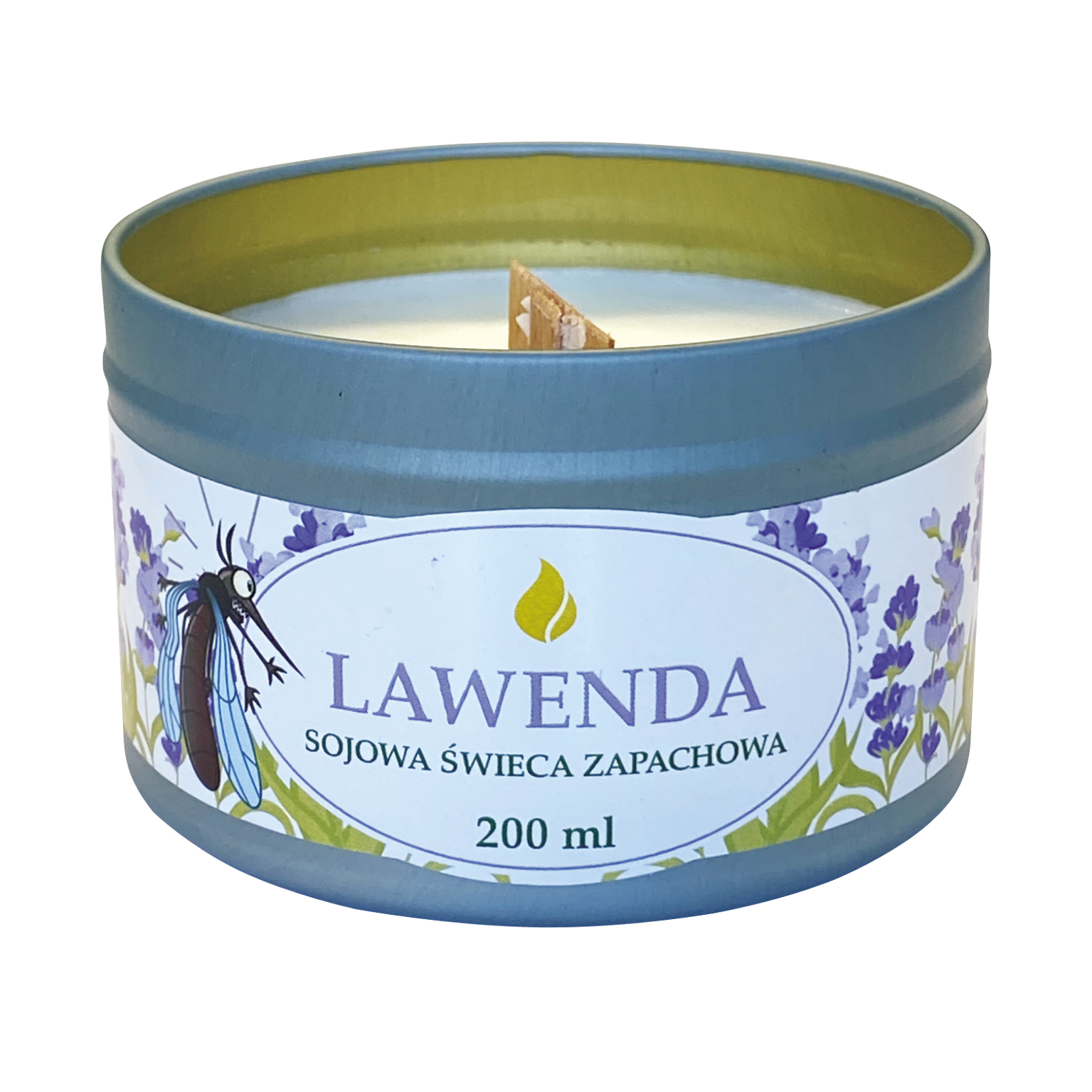 Świeca Zapachowa Lawenda 200ml - obrazek 2